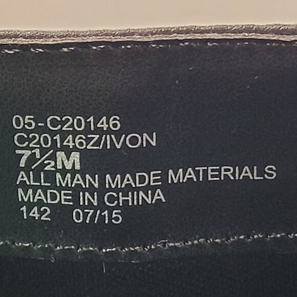 Cliffs By White Mountain Women's Black Tall High Boots US Size 7.5M - Picture 12 of 12